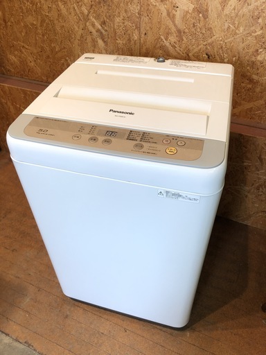 【管理KRS187】Panasonic 2016年 NA-F50B10 5.0kg 洗濯機