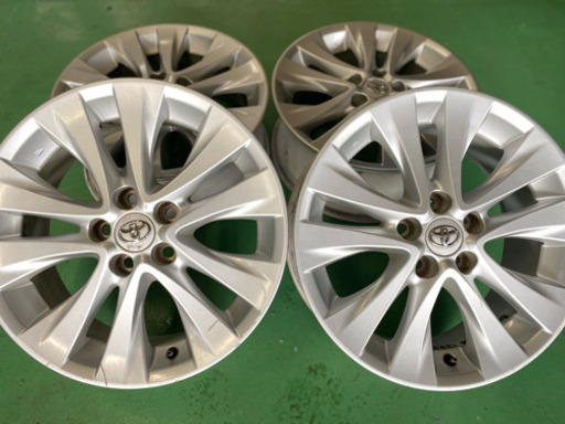 アルファード　ヴェルファイア　純正ホイール　18インチ