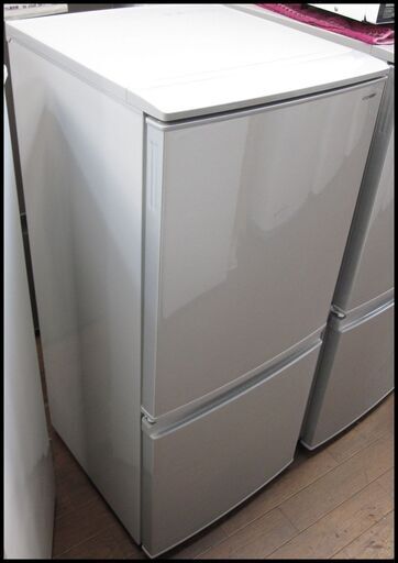 新生活！22000円 シャープ 2ドア冷蔵庫 137L 2018年製 シルバー