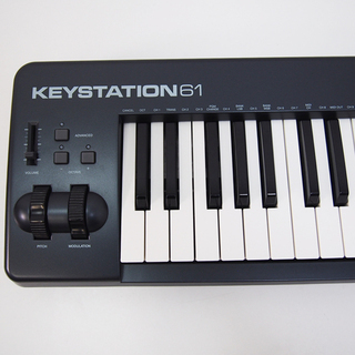 【美品】 M-AUDIO 61鍵盤 USB MIDIコントローラー Keystation61 (BA27)の画像