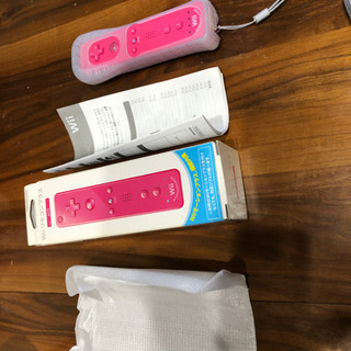 Wiiリモコン　ピンク