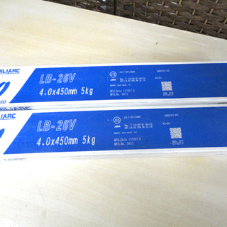 保管未使用品 神戸製鋼 コベルコ 溶接棒 LB-26V 4.0×...