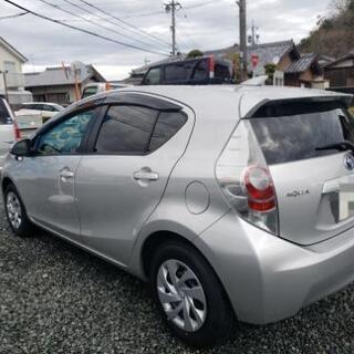 ご成約❗平成24年　アクア1.5G 走行59000km ナビ　地デジ　スマートキーの画像