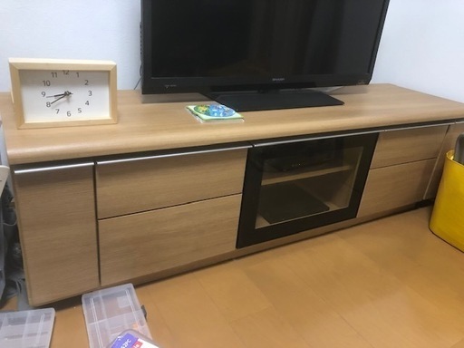 引き渡し確定。TVボード(165cmｘ45cmｘ45cm)、2万円相当を3千円で