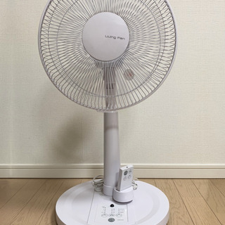Living fan 扇風機 NTR162R リモコン付き