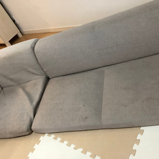 譲ります　ローソファ　コタツ用ソファ　カバーリングソファ　