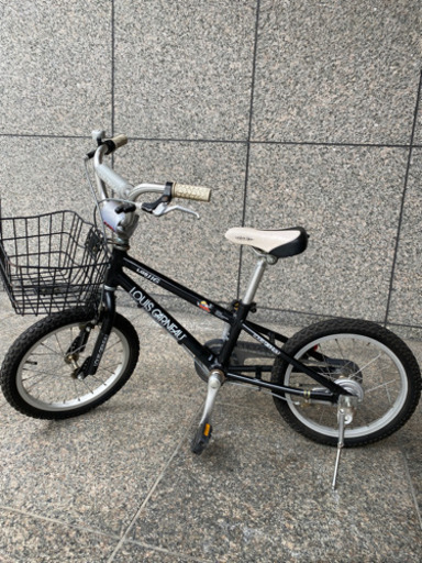 LUIS GARNEAU １６inc 黒自転車補助輪可