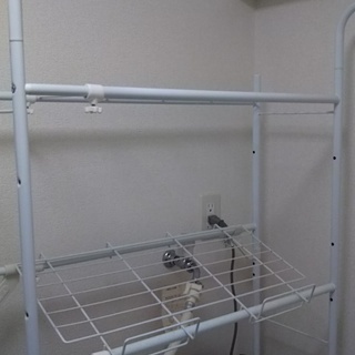 ニトリ　洗濯ラックの画像