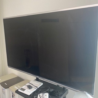 シャープAQUOS52型　LC-52XL10　テレビ台付　の画像
