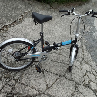 canoro お手軽折りたたみ自転車　鍵付