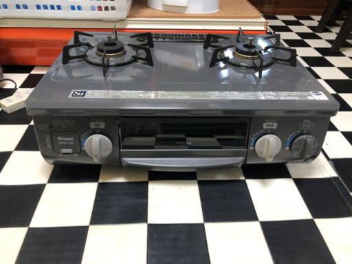 【リサイクルショップ八光　田上店　安心の3か月保証　配達・設置OK】 Rinnai リンナイ KSR561DGR ガスコンロ LPガス 右強火力