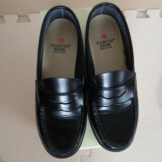 超美品！ハルタ 22cm ローファー 黒