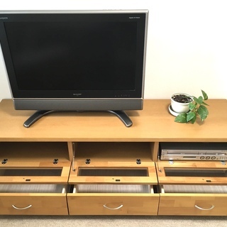 【値下げ】TVボード”清潔感のある美品です”