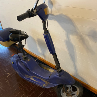 電動バイクもらってください。の画像