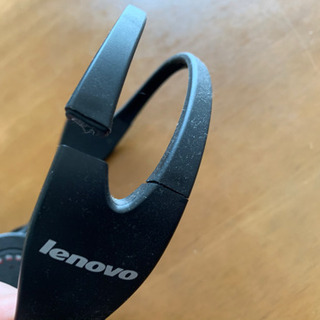 lenovo  WEBカメラセット　と　ヘッドセットの画像