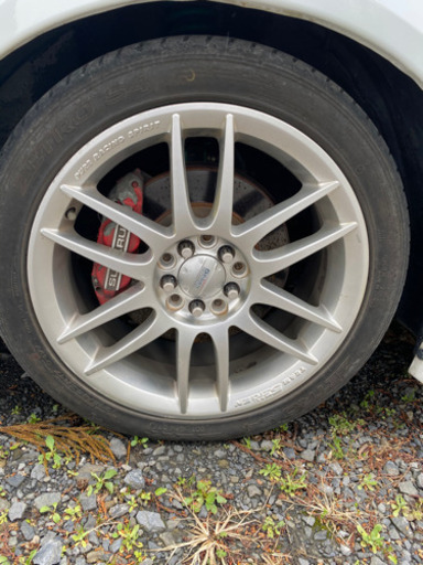 インプレッサGGA.GDA使用アルミホイール