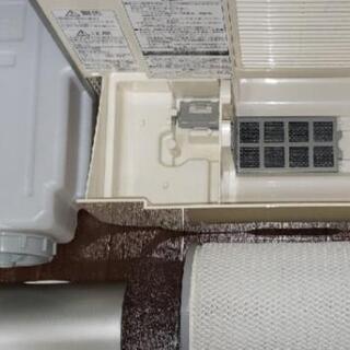 パナソニック　加熱気化式加湿器 FE-KXD05-S(ブライトシルバー)美品の画像