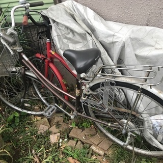 自転車　26インチ　差し上げます。