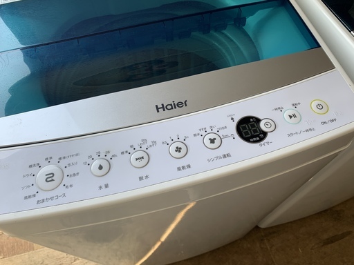 Haier/ハイアール 2017年製 5.5kg 洗濯機 JW-C55A 市内近郊自社配送有り/引取歓迎