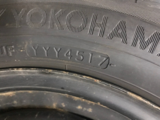 YOKOHAMA スタッドレス　ig50 プラス　155/65/13