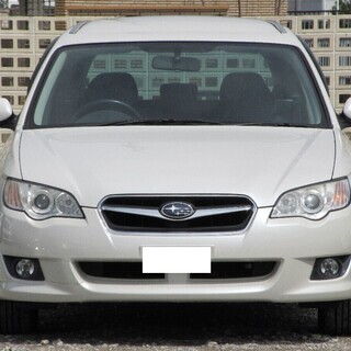 【車検2年満タン渡し】レガシィツーリングワゴン（総額：41万円）【H18年のマイナーチェンジ後モデル】「後期型」・人気色：ホワイトパール・禁煙車・ナビ・ETC・DVD・パドルシフト・バックカメラ・ステアリングスイッチ！※数台出品中！の画像