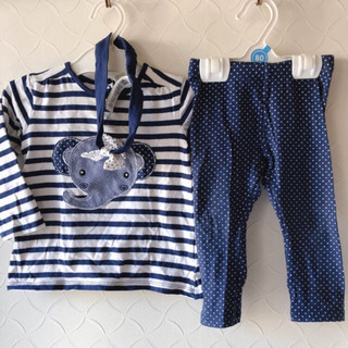 80cm🌟H＆M⭐セットアップ