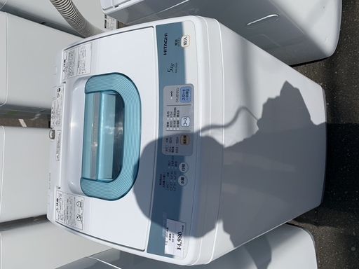 HITACHI/日立 2010年製5kg洗濯機 NW-SKR 店頭引取/自社配送有り