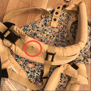 エルゴ  抱っこ紐　リバティー柄の画像