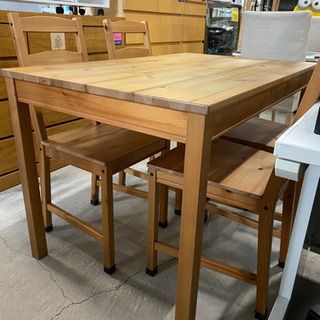 配送致します！IKEA イケア ダイニングテーブル イス×4脚 セット