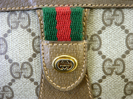 札幌 西岡店 オールドグッチ シェリーライン セカンドバッグ クラッチバッグ GUCCI GG柄