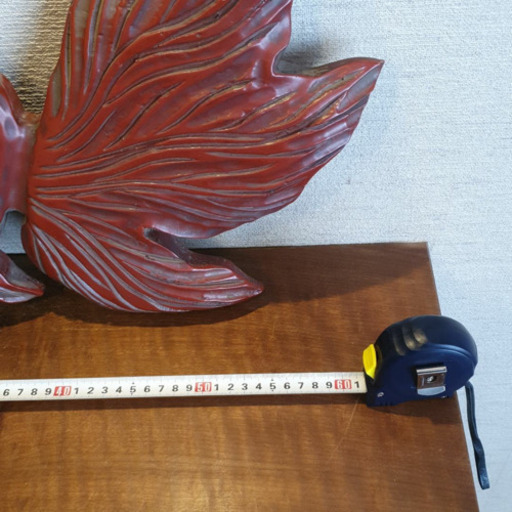 レトロ看板 金魚 薬屋 木製　アンティーク　