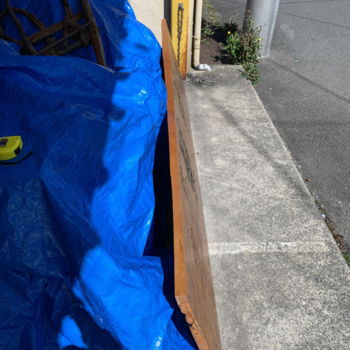 レトロ看板 昔の看板  友白髪　アンティーク　天板　店舗用品カウンター　