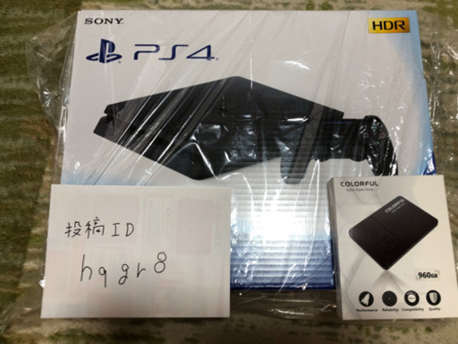 プレステーション4 PS4  960GBのSSDに交換済み