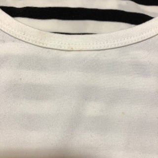 Tシャツワンピ　肩掛け風の画像