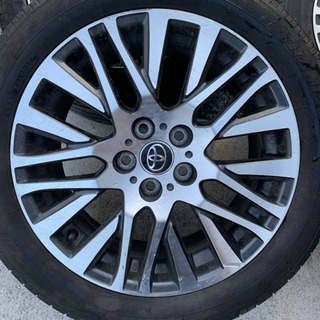 美品 アルファード ヴェルファイア 純正 ホイール 切削光輝 18インチ