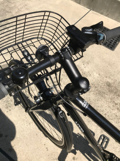 元値付属品込み45000円　エントリーモデルクロスバイク黒
