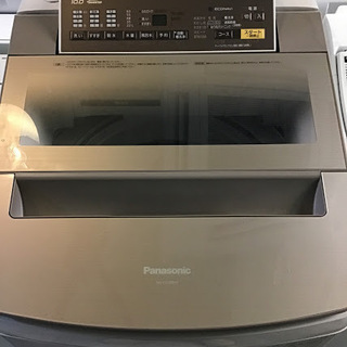 【送料無料・設置無料サービス有り】洗濯機 2017年製 Panasonic NA-FA100H3 中古