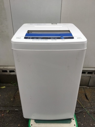 洗濯機 6kgアクア AQW-S60B  6kg 2014年製