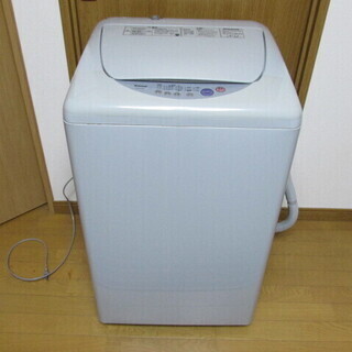 古い洗濯機です