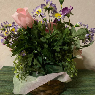 アレンジフラワー(造花)の画像