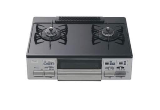 美品！ガスレンジ ガラストップ 都市ガス