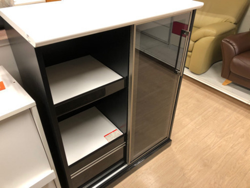 古賀家具　スライド扉キッチンボード