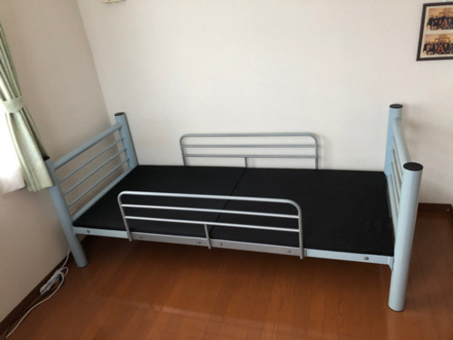 【最終値下げ】シングルベッド　解体済み　組み立て簡単　中古