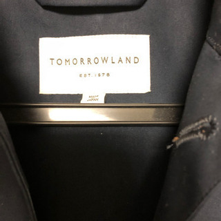 TOMORROWLAND コットンボンディングフーデッドコートの画像