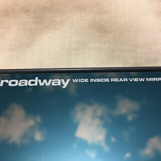 引取り先決定しました。Broadway ルームミラー　36CMの画像