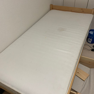 無印良品　バイン材ベッド　シングル