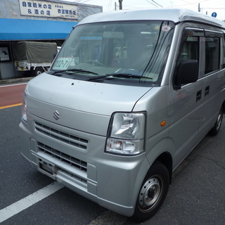 軽バン専門在庫５０台　エブリィ　ナビ付　平成２６年　車検２年付　...