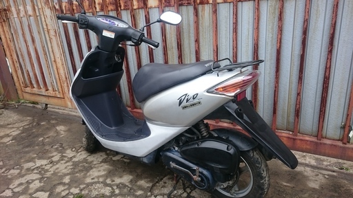 ホンダ　スマートディオ　スマートDio　4スト　スクーター　原付　AF56　シルバー