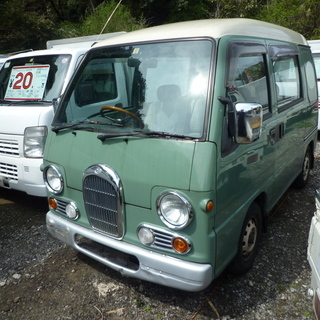 軽バン専門店　スバルサンバーディアス　クラシック　車検なし　平成６年　３万円　諸経費込みです。の画像