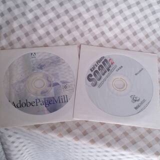 Apple　iMac DVモデル9.0 2枚　キッドピクス スタジオ　iMovie1.0.1　Adobe Page Mill3.0　Kai's Photo Soap2　日本語版　ソフトウェアの画像